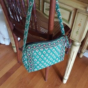 Vera Bradley Purse in Green Print